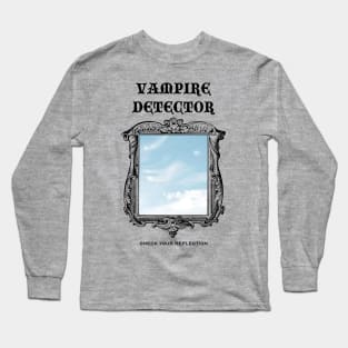 Gothic Vampire Detector Halloween T-Shirt Long Sleeve T-Shirt